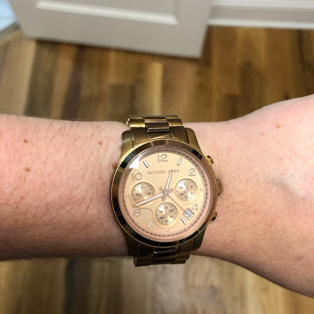 Michael Kors Rose Gold Watch